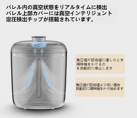 Amazon｜真空保存容器 真空 保存容器 防虫/湿気防止/酸化防止 米櫃 10L
